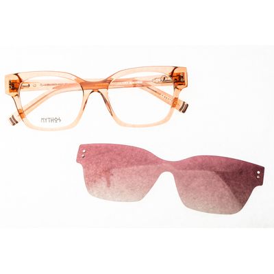 Armação Para Óculos de Grau Feminino Mythos Ártemis Polarizado Bege