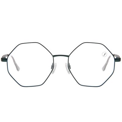 Armação Para Óculos de Grau Feminino Ótica Chilli Beans Hexagonal Verde