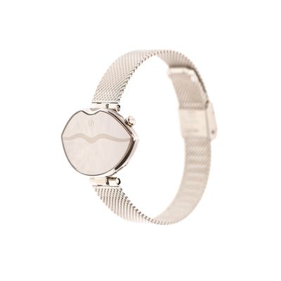 Relógio Digital Feminino Bianca Andrade Fashion Prata