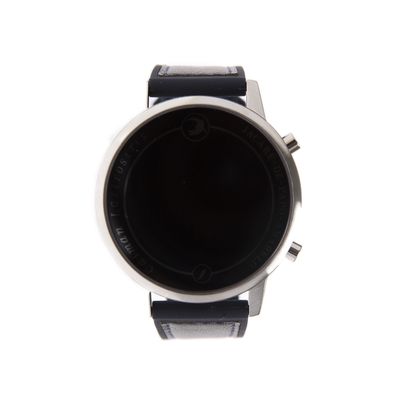 Relógio Digital Unissex SOS Mata Atlântica Jacaré-De-Papo-Amarelo Prata