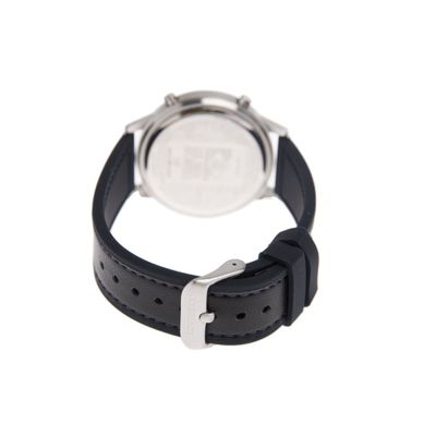 Relógio Digital Unissex SOS Mata Atlântica Jacaré-De-Papo-Amarelo Prata