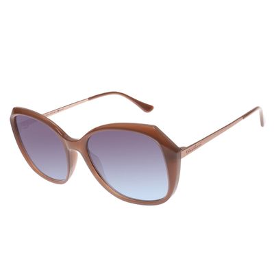 Óculos de Sol Feminino Chilli Beans Clássico Quadrado Bege
