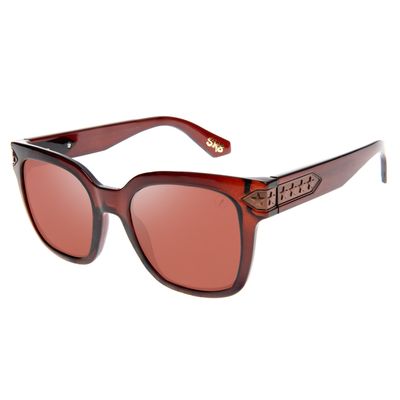 Óculos de Sol Feminino SK8 Quadrado Vinho