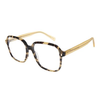 Armação Para Óculos de Grau Feminino Ótica Chilli Beans Quadrado AC Amarelo