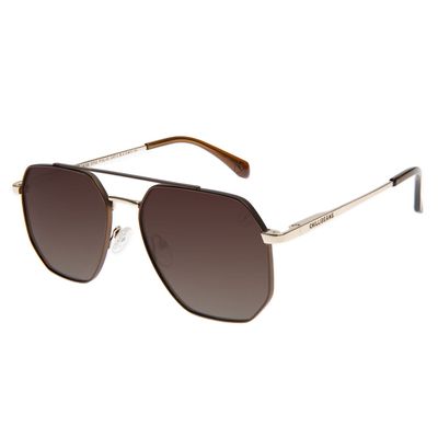 Óculos De Sol Masculino Chilli Beans Executivo Marrom