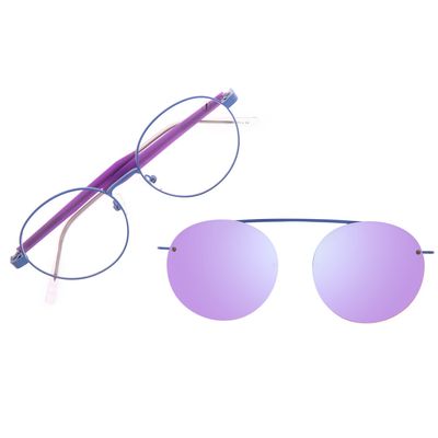 Armação Para Óculos de Grau Feminino Ótica Chilli Beans Multi MT Polarizado Lilás