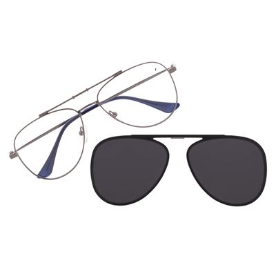 Armação Para Óculos de Grau Masculino Ótica Chilli Beans Multi Lentes Polarizado Ônix