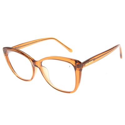 Armação Para Óculos De Grau Feminino Chilli Beans Cat Caramelo