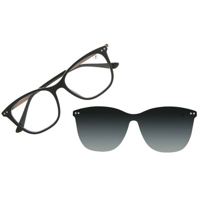 Armação Para Óculos De Grau Feminino Chilli Beans Quadrado Multi Verde
