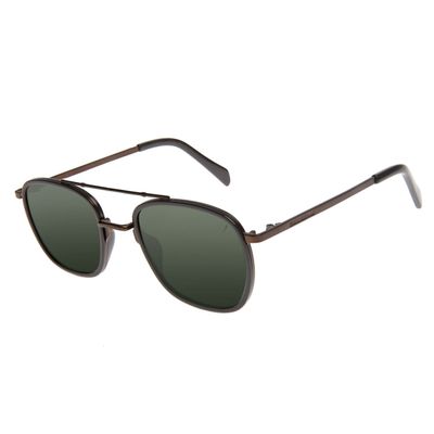 Óculos de Sol Unissex Chilli Beans Executivo Metal Slim Marrom