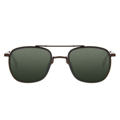 Óculos de Sol Unissex Chilli Beans Executivo Metal Slim Marrom