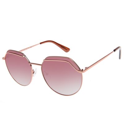 Óculos De Sol Feminino Chilli Beans Redondo Rosé