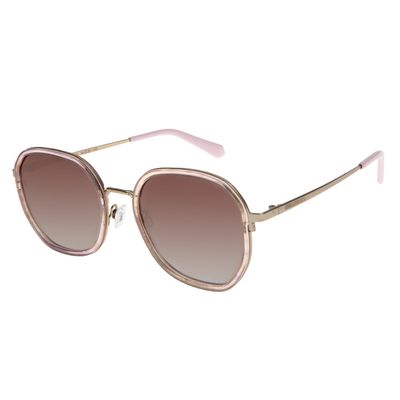 Óculos De Sol Feminino Chilli Beans Redondo Rosé