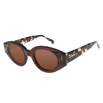 Óculos De Sol Feminino Chilli Beans Cat Fashion Marrom