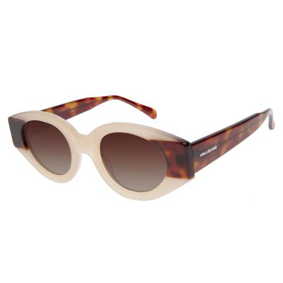 Óculos De Sol Feminino Chilli Beans Cat Fashion Caramelo