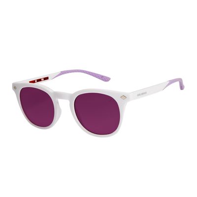 Óculos de Sol Unissex Street Sports Listras Branco