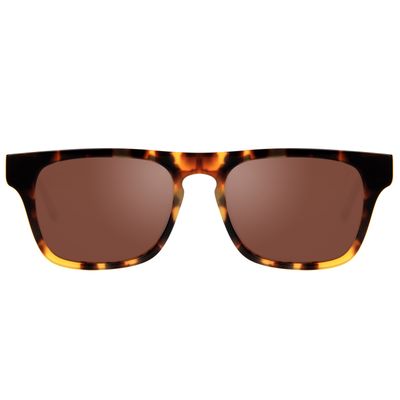 Óculos De Sol Unissex Chilli Beans Premium Quadrado Tartaruga