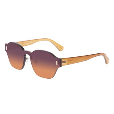Óculos de Sol Feminino 5MM Quadrado Laranja