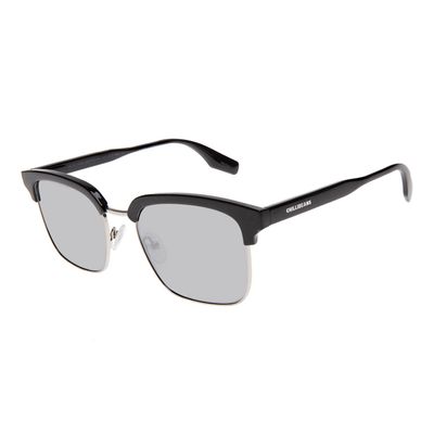 Óculos de Sol Masculino Chilli Beans Jazz Clássico Cinza
