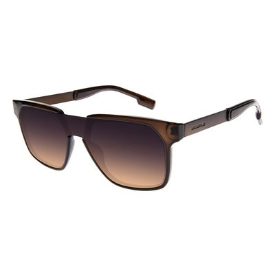 Óculos de Sol Masculino Infinity Quadrado Clássico Marrom