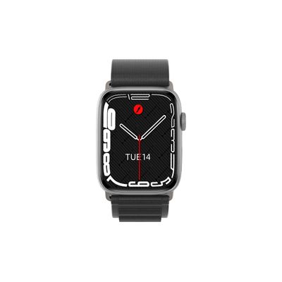 Relógio Smartwatch Unissex Chilli Beans 40mm Reverse Quadrado Cinza Escuro