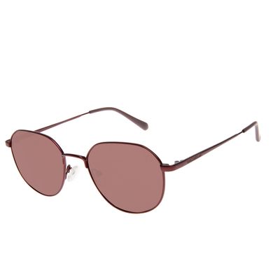 Óculos de Sol Feminino Chilli Beans Redondo MT Polarizado Vinho