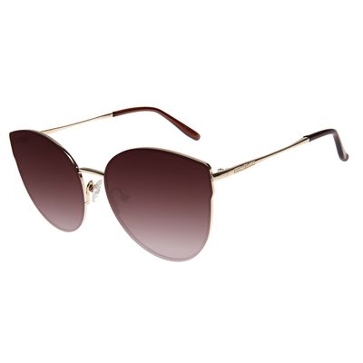 Óculos de Sol Feminino Chilli Beans Gatinho Metal Rosé