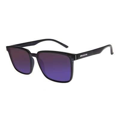 Óculos de Sol Feminino Chilli Beans Polarizado Quadrado Azul