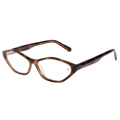 Armação Para Óculos de Grau Feminino Chilli Beans Gatinho Acetato Marrom Escuro