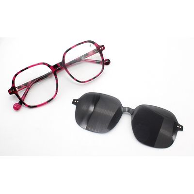 Armação Para Óculos de Grau Feminino Chilli Beans Multi Polarizado Tartaruga Vinho