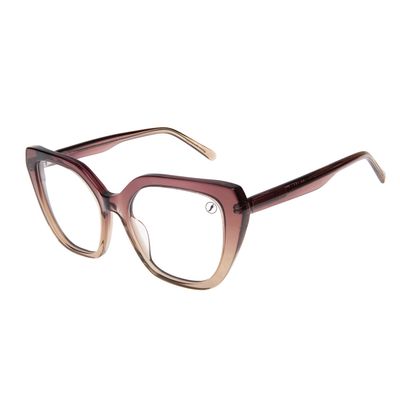 Armação Para Óculos De Grau Feminino Chilli Beans Cat Degradê Rosé