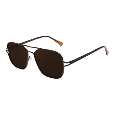 Óculos de Sol Masculino Chilli Beans Metal Executivo Marrom Escuro