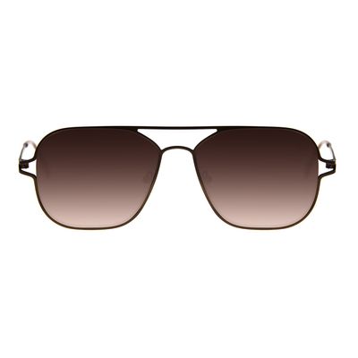 Óculos de Sol Masculino Chilli Beans Metal Executivo Marrom