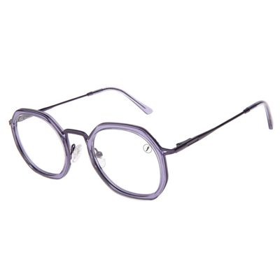 Armação Para Óculos De Grau Feminino Chilli Beans Redondo Roxo