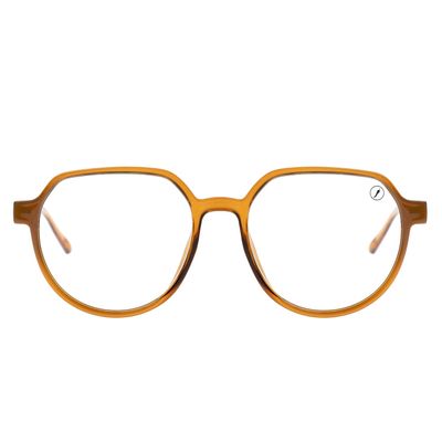 Armação Para Óculos De Grau Feminino Chilli Beans Redondo Multi Caramelo