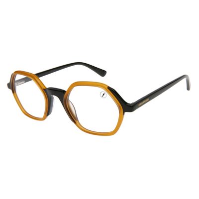 Armação Para Óculos de Grau Feminino Ótica Chilli Beans Quadrado Fashion Caramelo
