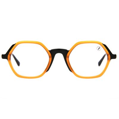 Armação Para Óculos de Grau Feminino Ótica Chilli Beans Quadrado Fashion Caramelo