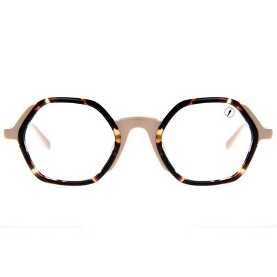 Armação Para Óculos de Grau Feminino Ótica Chilli Beans Quadrado Tartaruga Branco