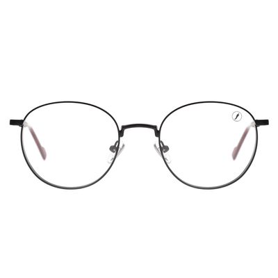 Armação Para Óculos De Grau Masculino Bob Marley Redondo Preto