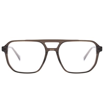 Armação Para Óculos de Grau Masculino Premium Edition Executivo Cinza