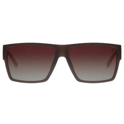 Óculos de Sol Masculino Chilli Beans Quadrado Polarizado Marrom