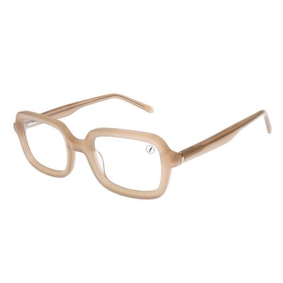 Armação Para Óculos de Grau Feminino Chilli Beans Quadrado Acetato Bege