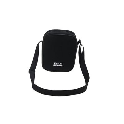 Bolsa Shoulder Unissex Chilli Beans Casual Preto