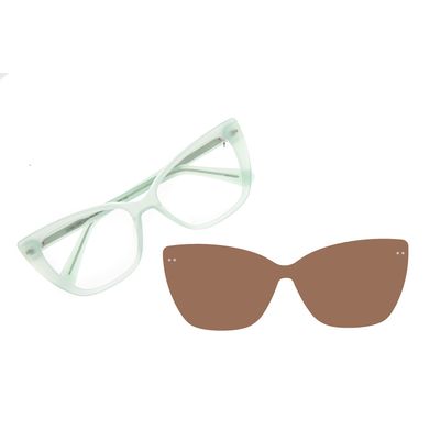 Armação Para Óculos De Grau Feminino Chilli Beans Multi Polarizado Verde