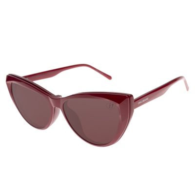 Armação Para Óculos de Grau Feminino Chilli Beans Multi Polarizado Gatinho Vinho