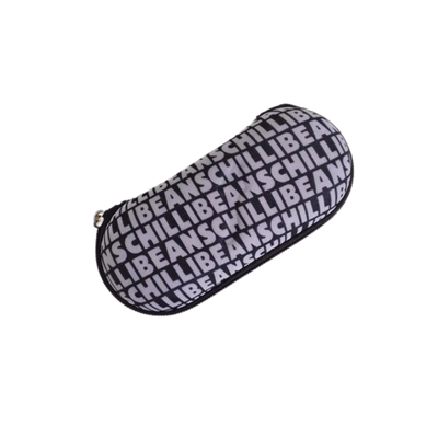 Estojo Para Óculos Chilli Beans Case de Proteção Preto Branco