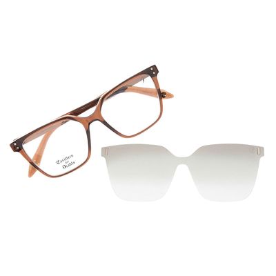 Armação Para Óculos De Grau Feminino Vinho Casillero Del Diablo Multi  Polarizado Verde