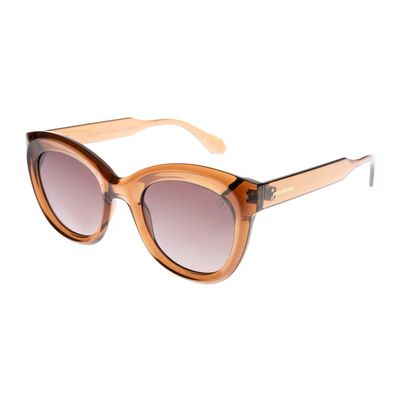 Óculos de Sol Feminino Chilli Beans Redondo Polarizado Marrom