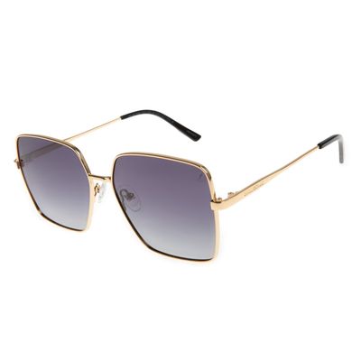 Óculos de Sol Feminino Chilli Beans Polarizado Banhado a Ouro Degradê