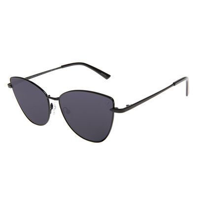 Óculos de Sol Feminino Chilli Beans Gatinho Metal Preto